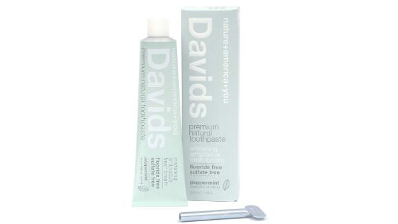 David's natural recyclable toothpaste