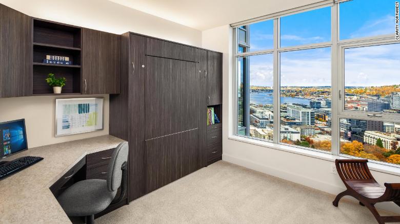 This two bedroom condo in Seattle is listed at $1.198 million, reduced from $1.395 million.