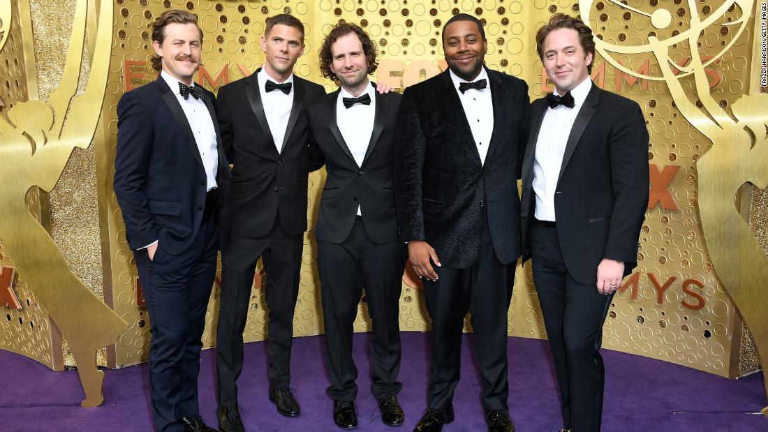 Left to right: "SNL's" Alex Moffat, Mikey Day, Kyle Mooney, Kenan Thompson, and Beck Bennett