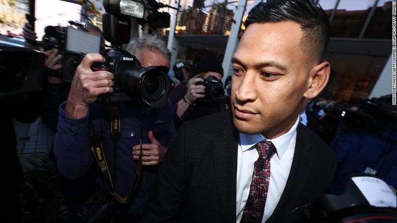 Israel Folau&#39;s legal battle against Rugby Australia is ongoing. 