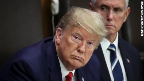 U.S. President Donald Trump and Vice President Mike Pence attend a meeting on religious freedom at United Nations (U.N.) headquarters on September 23, 2019 in New York City. 