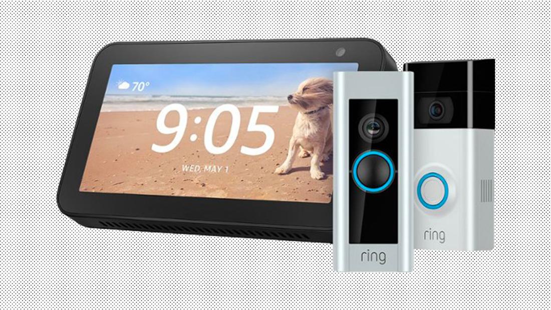 Buy a Ring Video Doorbell or Nest Hello, and get a free smart display