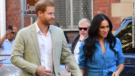 Prince Harry and Meghan Markle talk about Africa mission