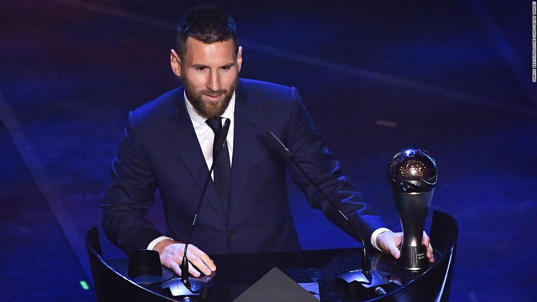 Lionel Messi Gana El Premio FIFA The Best: Mira El Momento Del Triunfo ...