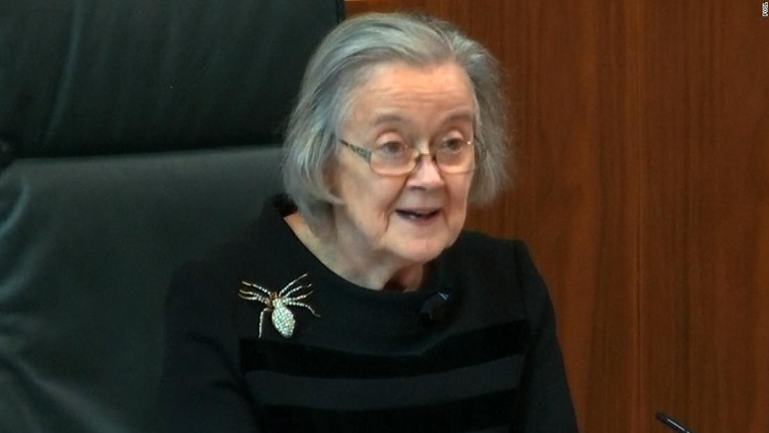 Lady Hale And Her Brooch Sets Social Media On Fire Cnn Style 5029