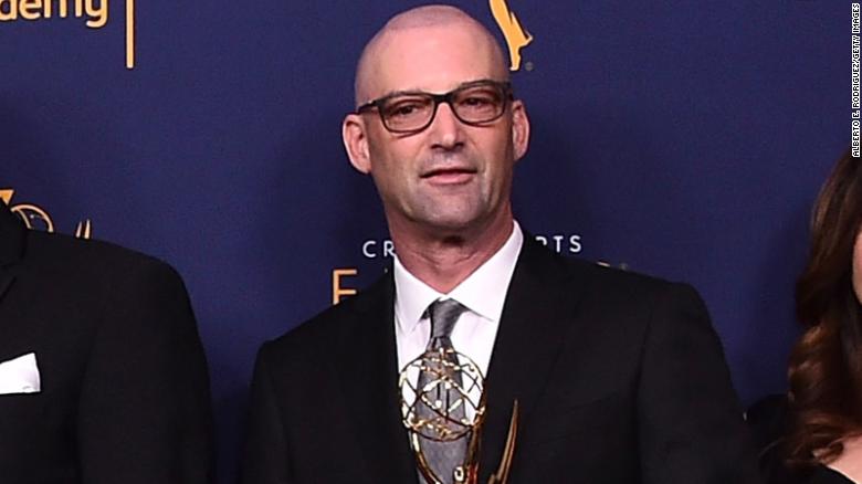 Mike Mendel at the 2018 Emmy Awards in Los Angeles, California. 