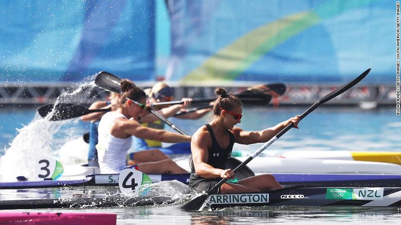 Kayaker Lisa Carrington of New Zealand won gold and bronze at the 2016 Rio Olympic Games.