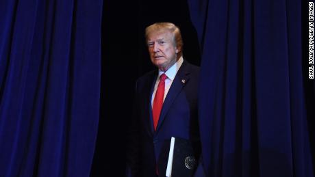 US President Donald Trump arrives for a press conference in New York, September 25, 2019, on the sidelines of the United Nations General Assembly. 