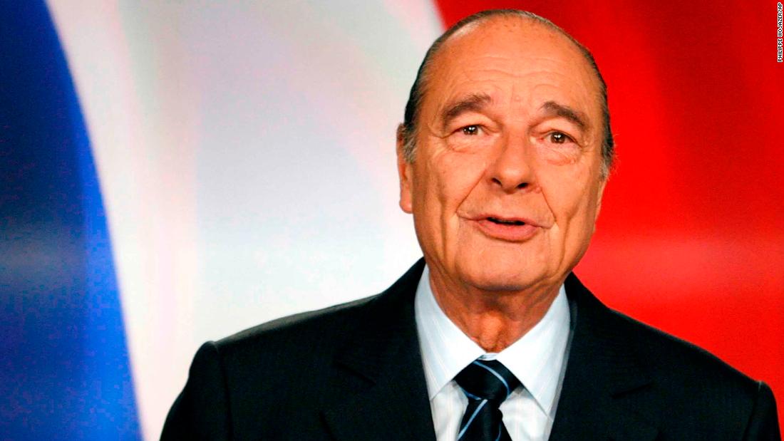 Jacques Chirac Former French President Is Dead At 86 Cnn