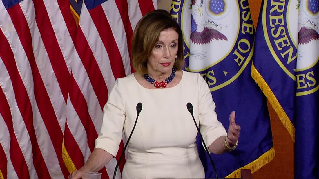 Speaker Nancy Pelosi: President Trump's Actions Lift This To A Whole ...