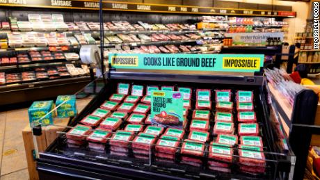 The Impossible Burger, on sale at a Wegmans supermarket.