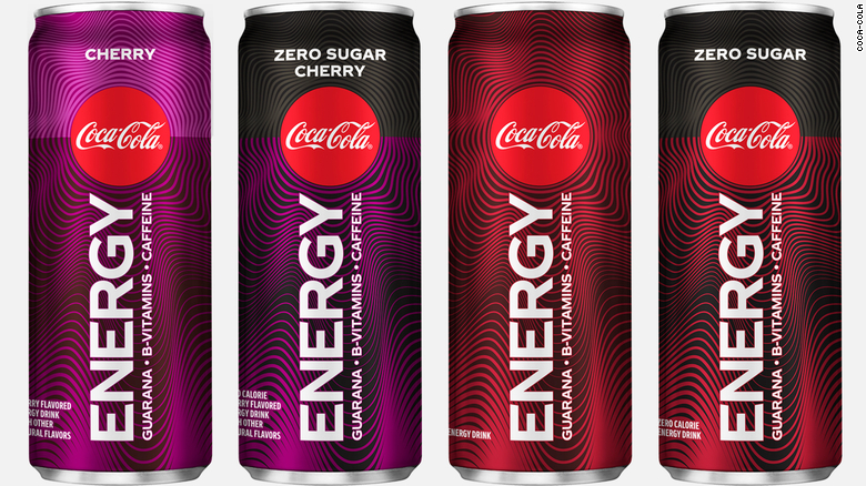 coca cola coke energy drink products