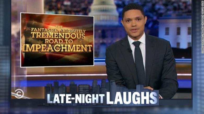  Late-night hosts hit Trump over private server
