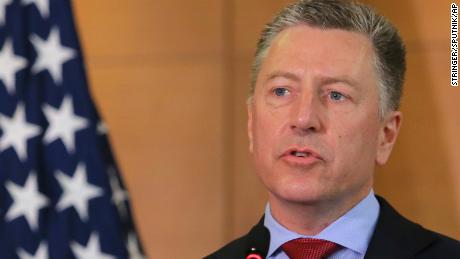 Kurt Volker is the administration's point person on Ukraine.