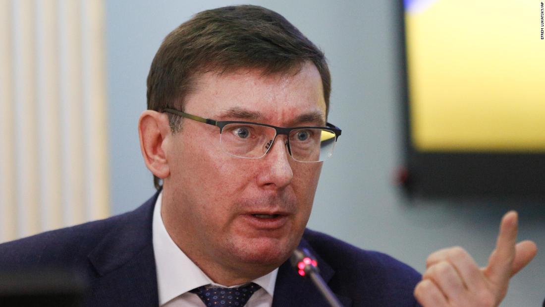 The former top prosecutor in Ukraine, Lustenko had complained about the US ambassador.