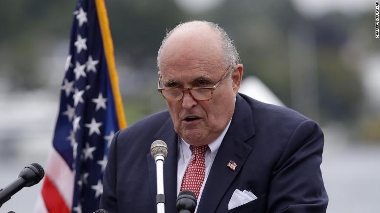 What is Giuliani's role in whistleblower complaint?