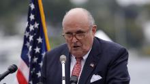 In this August 2018 file photo, Rudy Giuliani, an attorney for President Trump, is seen in Portsmouth, New Hampshire.