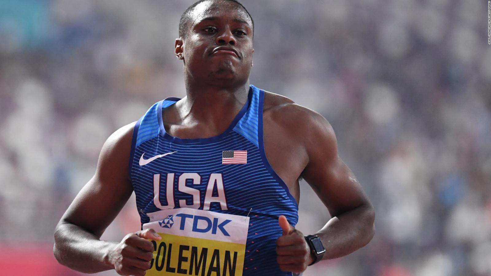 Christian Coleman: Sprint star provisionally suspended over missed drug ...