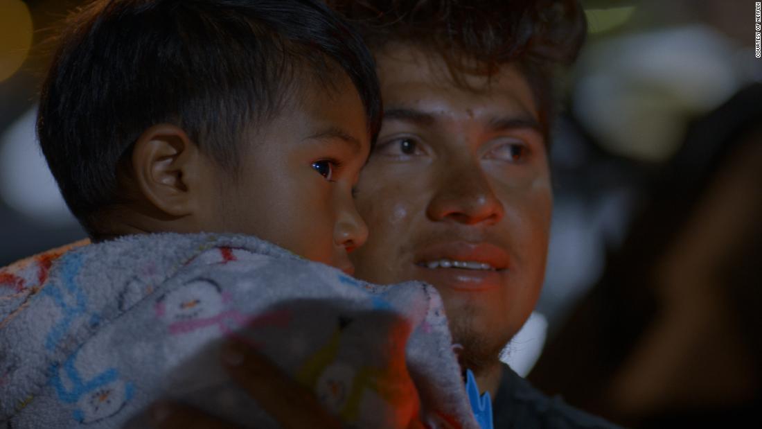 Luis Diaz with Noah in 'Living Undocumented'