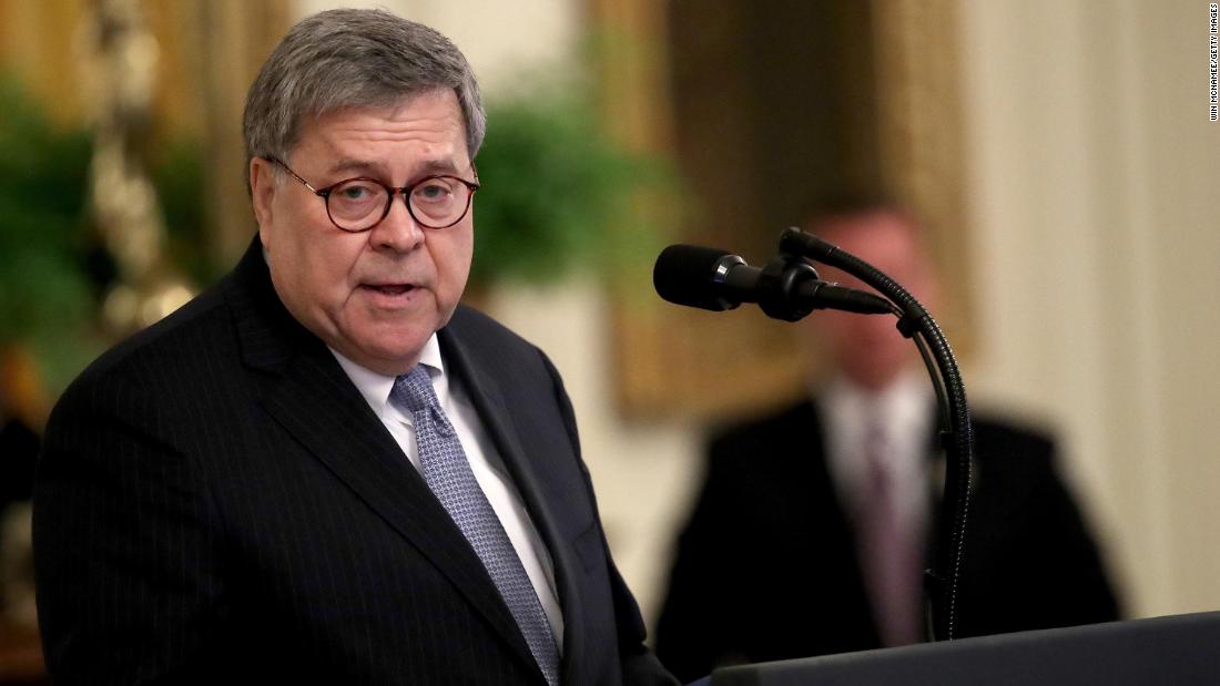 AG Barr confirms Justice Dept reviewing Giuliani Ukraine information ...