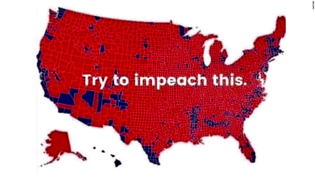 Donald Trump absolutely loves this deeply misleading 2016 electoral map