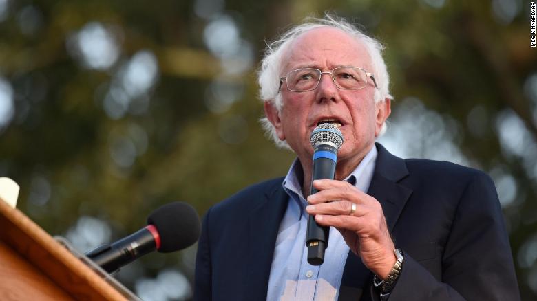 Democratic presidential contender U.S. Sen. Bernie Sanders, from Vermont, addresses a crowd at Winthrop University as part of his college campus tour, Friday, September 20, 2019, in Rock Hill, South Carolina.