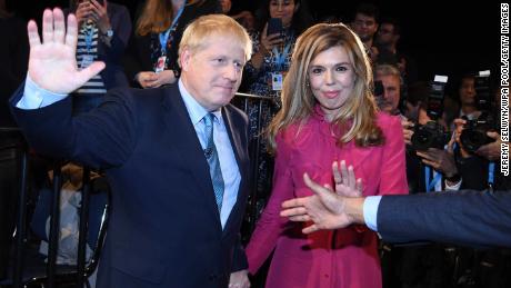 British Prime Minister Boris Johnson and partner Carrie Symonds announce pregnancy and engagement 