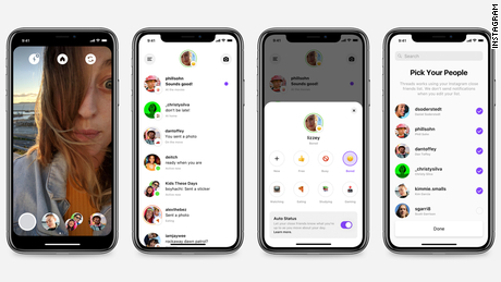 Instagram&#39;s new app, Threads, is for messaging your close friends. 