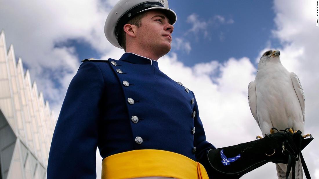 The Air Force Academy Says Its Longest Serving Live Falcon Mascot