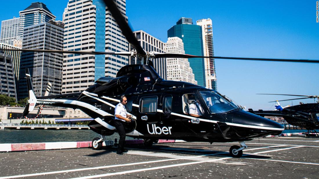 Here's what it's like to fly in an Uber helicopter - CNN Video