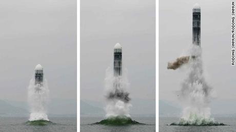 North Korea says it test fired a new type of a submarine-launched ballistic missile (SLBM) on Wednesday, the country&#39;s state-run KCNA reported Thursday morning. 