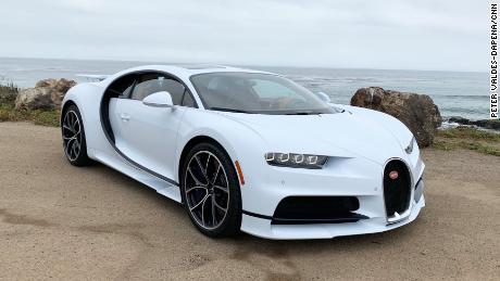 Road tripping in a $3 million Bugatti