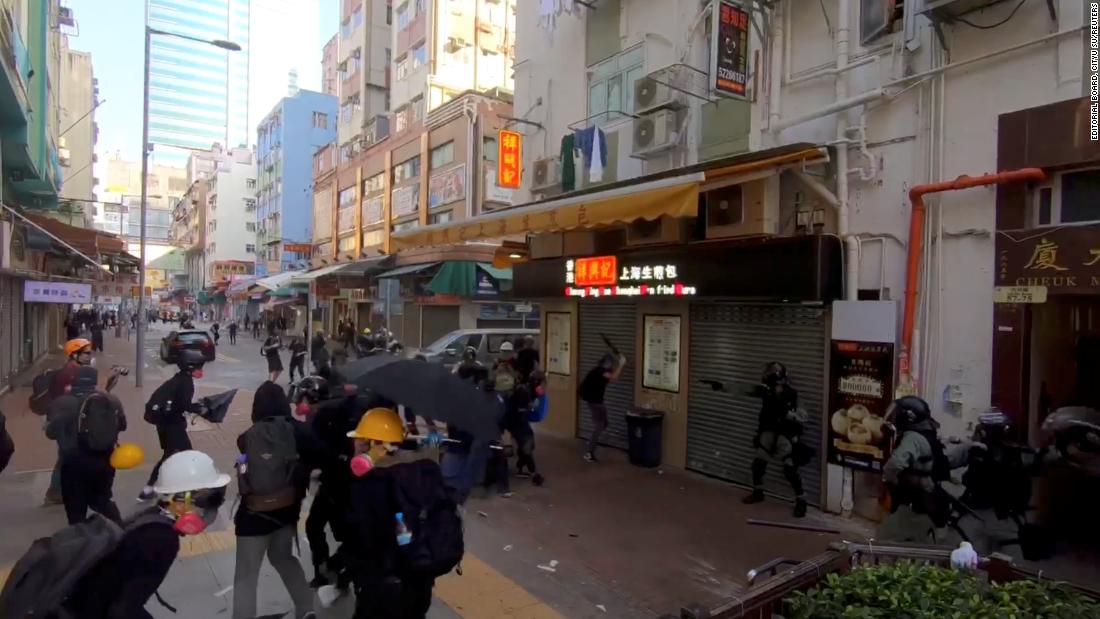 A young protester was shot Tuesday, October 1, as violent protests erupted across Hong Kong on the 70th anniversary of the People&#39;s Republic of China. The incident marked a major escalation in violence that could galvanize the protest movement in Hong Kong.