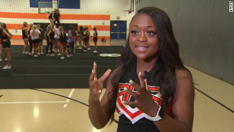 ROCKWALL, Texas (CBSDFW.COM) -- A Rockwall High School cheerleader is being praised for her quick actions that saved a little boy&#39;s life last week. Senior Tyra Winters was sitting on a float waving at the crowd during the school&#39;s homecoming parade when she heard a woman call for help. That&#39;s when Winters noticed a toddler in his mother&#39;s arms. He was choking on a piece of candy. &quot;He was turning purple, so I immediately jumped off the float, I ran down to the kiddo, and I was like, &#39;I got him&#39; and I grabbed him from the mom. I grabbed him and tilted him and I gave a good three back thrusts and he ended up spitting up,&quot; Winters explained. On Tuesday, she was reunited with the mother and little boy for the first time since the incident. Nicole Hornback may never forget the moment her 2-year-old, Clarke was in distress.