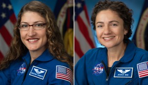 Astronauts Christina Koch and Jessica Meir successfully complete first all-female spacewalk 