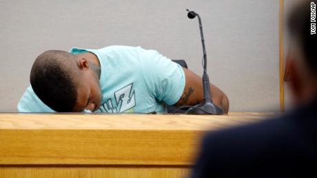 Joshua Brown was overcome with emotion on the witness stand during the Amber Guyger murder trial. 