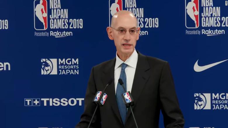 NBA's Adam Silver on Rockets - China controversy