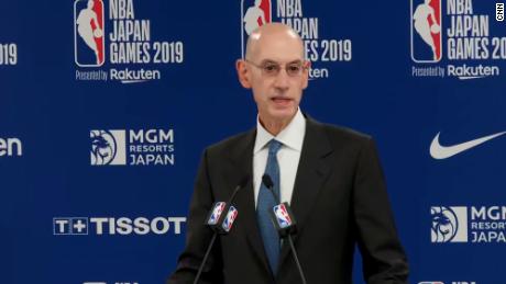 NBA&#39;s Adam Silver on Rockets - China controversy