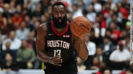 NBA star James Harden says China backlash is &#39;not a distraction&#39;