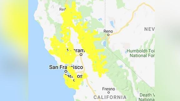 Pg E Has Begun Cutting Power Across Parts Of Northern California Nearly 800 000 Customers Will Be Affected Cnn