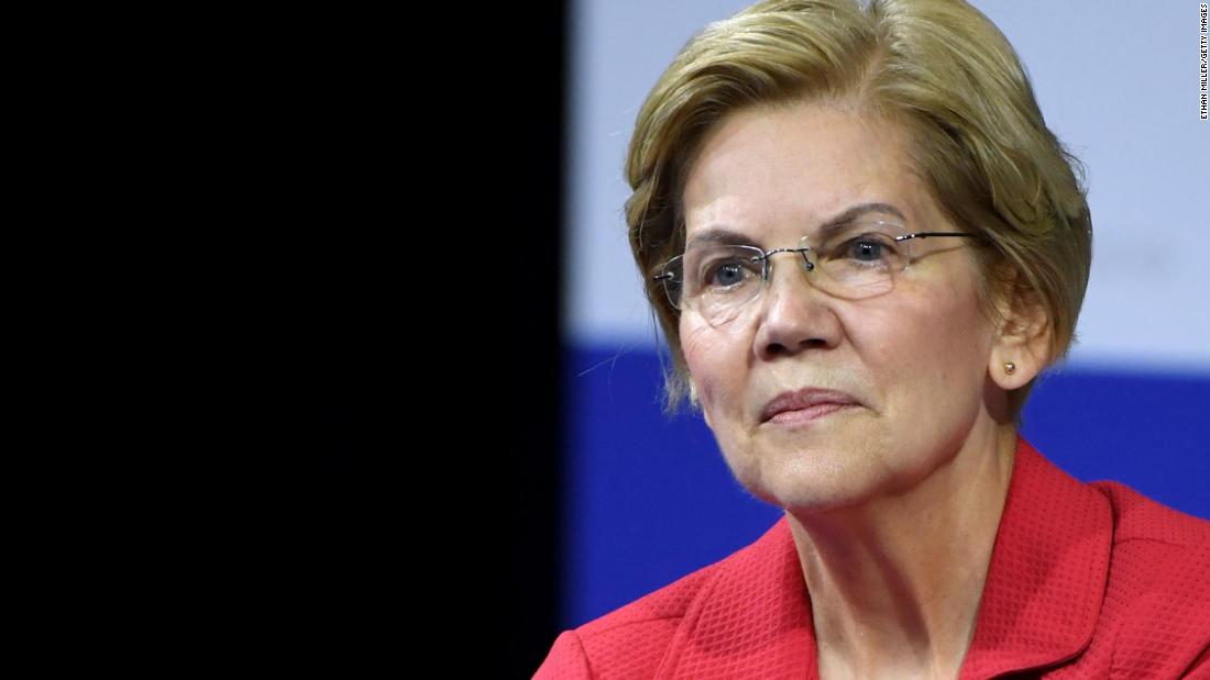 Sen. Warren says she's with Biden 'all the way'