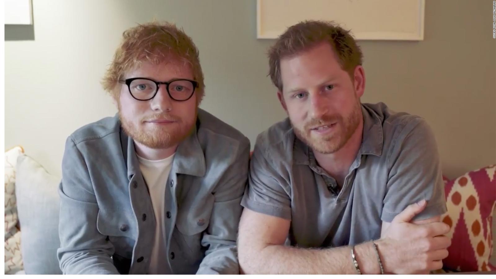 Ed Sheeran And Prince Harry Release World Mental Health Day Video