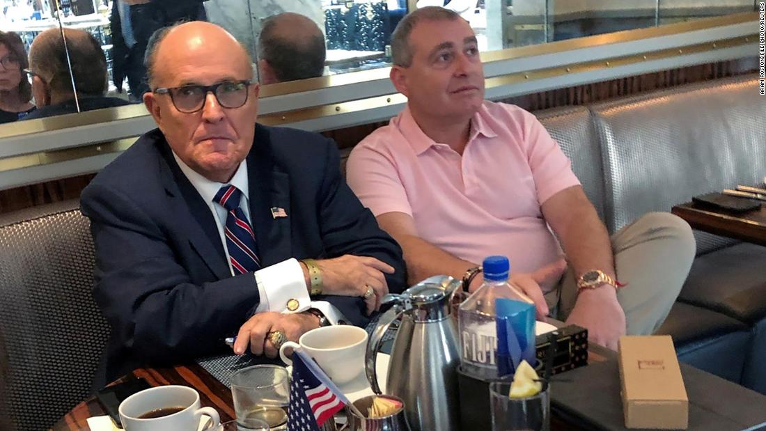 Two men connected to Giuliani's Ukraine efforts charged with funneling foreign money into US election
