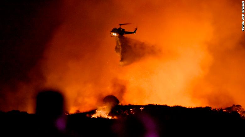 Wildfires explode across Los Angeles