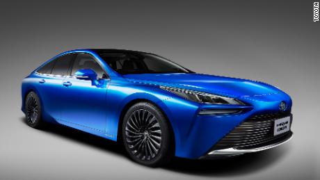 Toyota is pushing ahead with hydrogen-powered cars