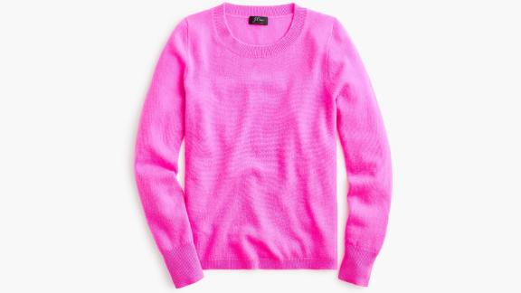 j crew cashmere sweatshirt