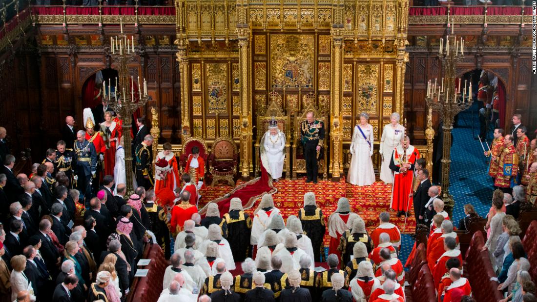 Queen Elizabeth Ii Opens New Session Of Uk Parliament Cnn Video 