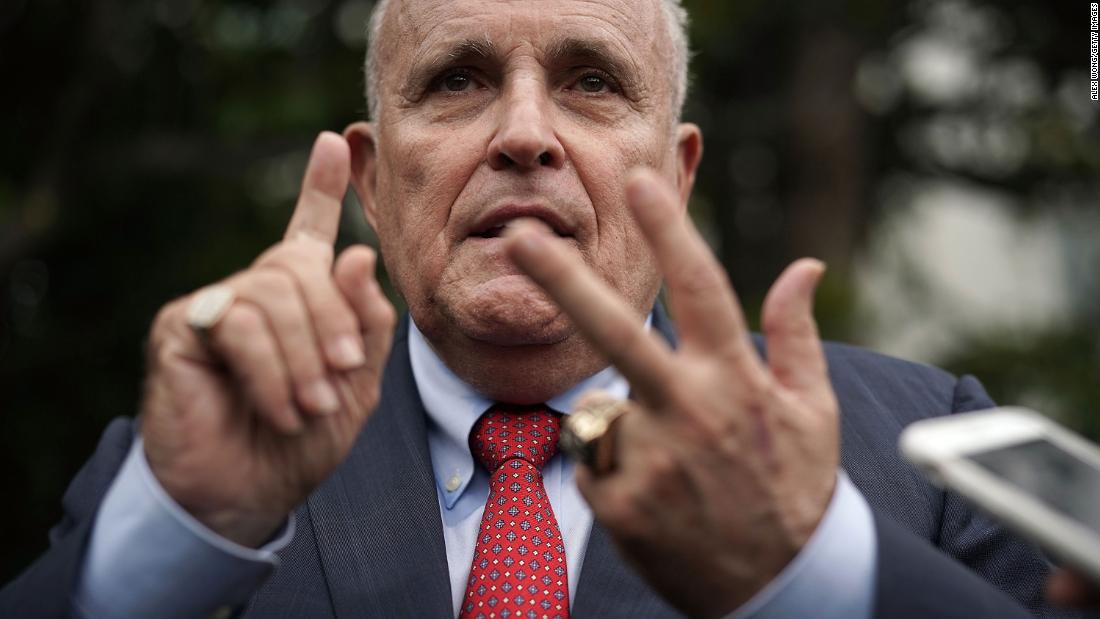 Giuliani builds his new defense strategy as impeachment hearings loom