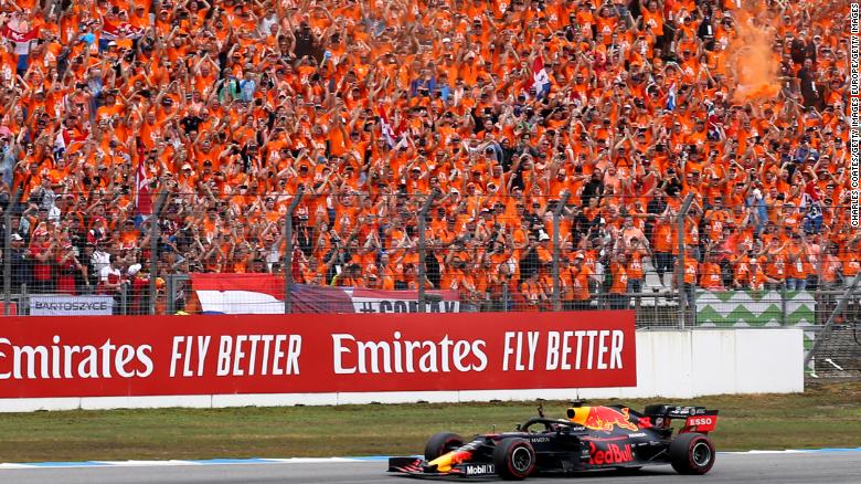 The &#39;Orange Army&#39;, as the Dutch sports fans are known, are vociferous supporters of Mac Verstappen.