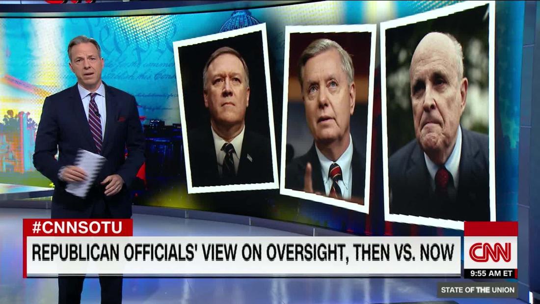 Republican Officials' View On Oversight, Then vs. Now. - CNN Video